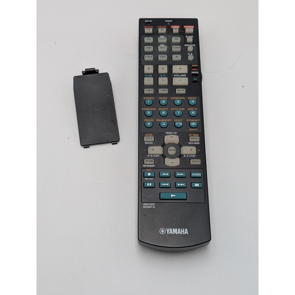 Genuine Yamaha RAV322‎ WG64630 US Remote Control RXV459 RXV559 Original OEM